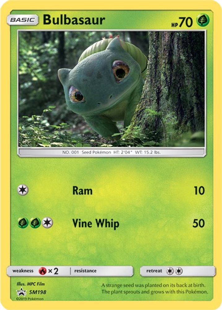 Bulbasaur - SM198 (In-Store Event Promo)