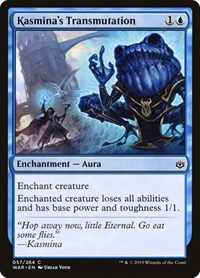 Kasmina's Transmutation, War of the Spark