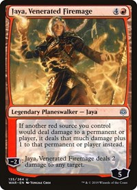 Jaya, Venerated Firemage, War of the Spark