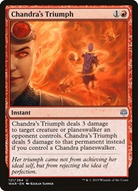 Chandra's Triumph, War of the Spark