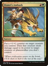 Domri's Ambush, War of the Spark