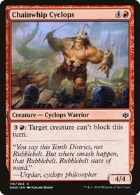 Chainwhip Cyclops, War of the Spark