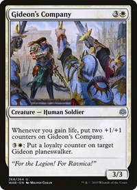 Gideon's Company, War of the Spark