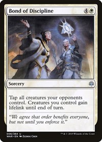Bond of Discipline, War of the Spark