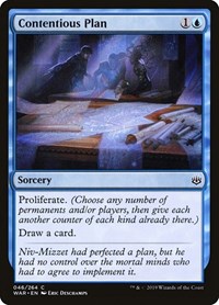 Contentious Plan, War of the Spark