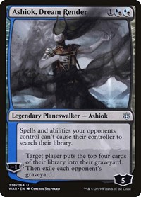 Ashiok, Dream Render, War of the Spark