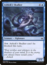 Ashiok's Skulker, War of the Spark