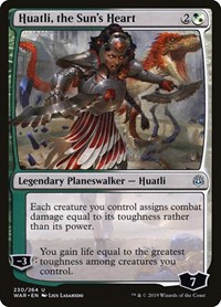 Huatli, the Sun's Heart, War of the Spark