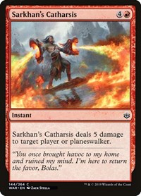 Sarkhan's Catharsis, War of the Spark