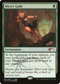 Mirri's Guile, Judge Promos