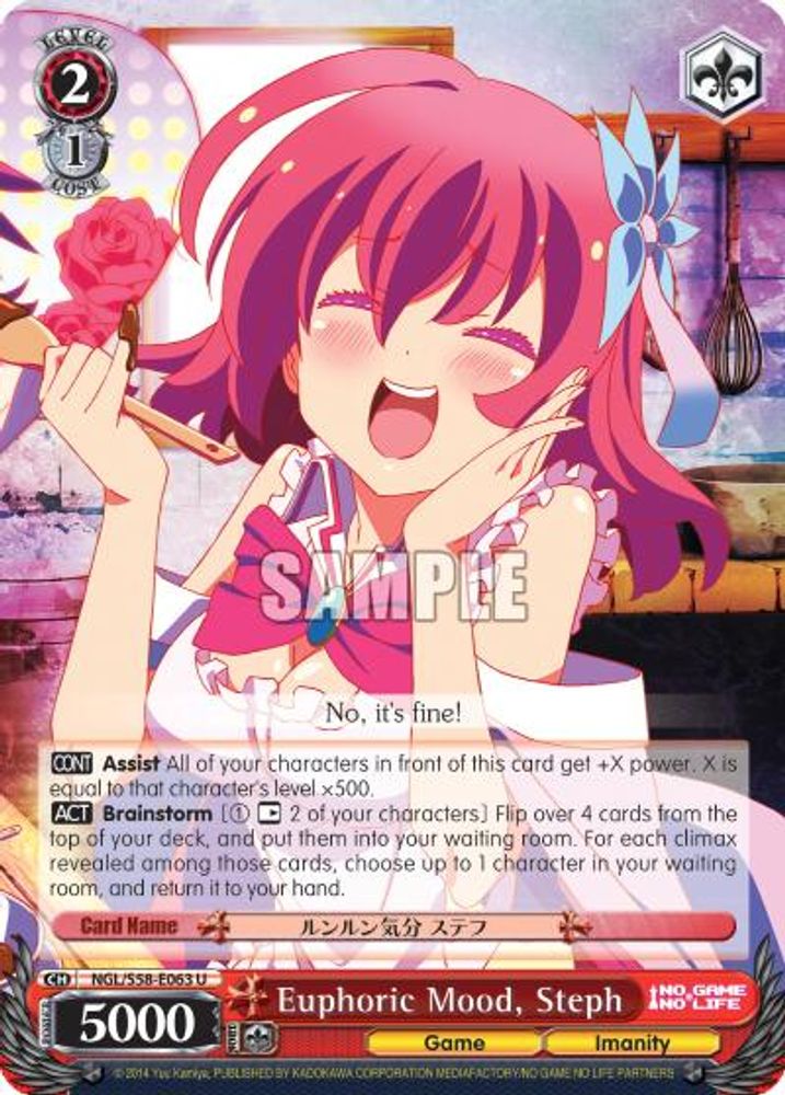 Euphoric Mood, Steph, Standard, front