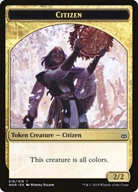 Citizen Token, War of the Spark