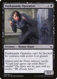 Duskmantle Operative, War of the Spark