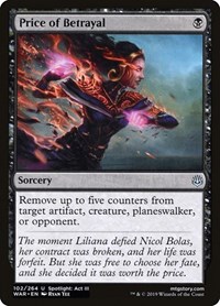 Price of Betrayal, War of the Spark
