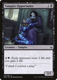 Vampire Opportunist, War of the Spark