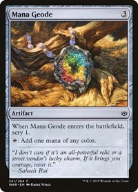 Mana Geode, War of the Spark