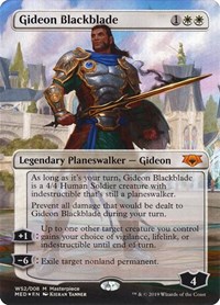 Gideon Blackblade, Mythic Edition: War of the Spark