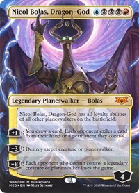 Nicol Bolas, Dragon-God, Mythic Edition: War of the Spark
