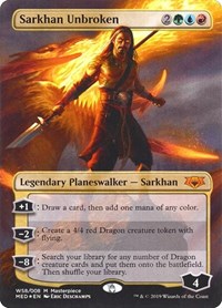 Sarkhan Unbroken, Mythic Edition: War of the Spark