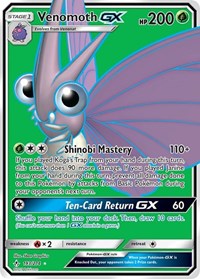 Venomoth GX (Full Art)