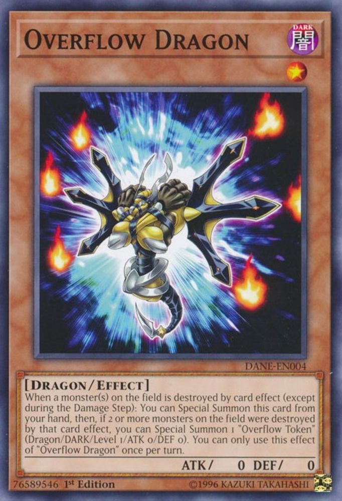Overflow Dragon, 1st-edition, front
