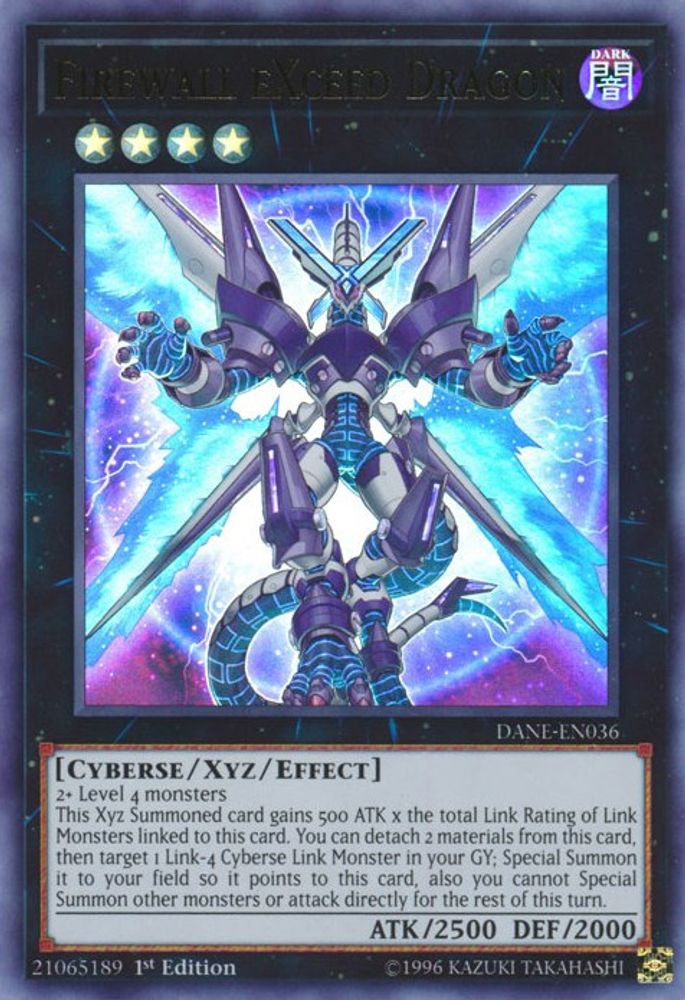 Firewall eXceed Dragon, 1st-edition, front