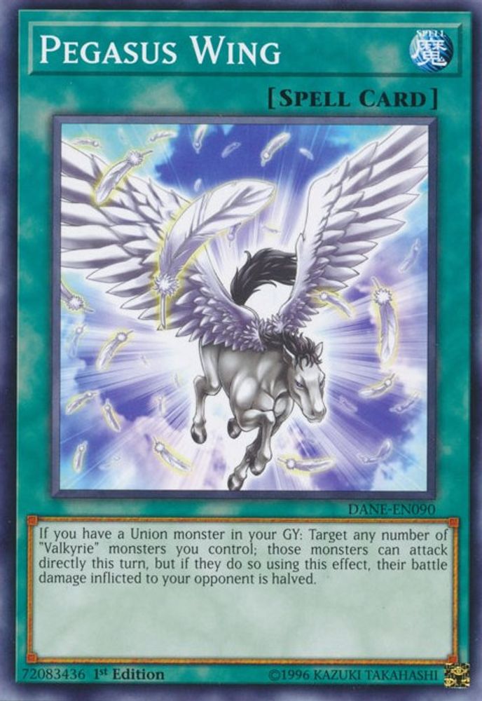 Pegasus Wing, 1st-edition, front