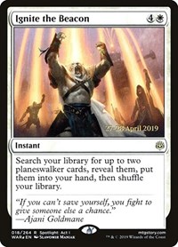 Ignite the Beacon, Prerelease Cards