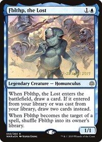 Fblthp, the Lost, Prerelease Cards