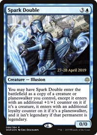 Spark Double, Prerelease Cards
