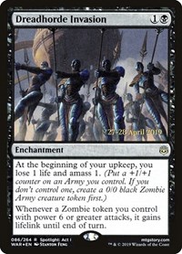 Dreadhorde Invasion, Prerelease Cards