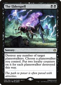 The Elderspell, Prerelease Cards