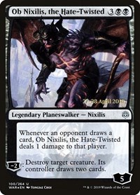 Ob Nixilis, the Hate-Twisted, Prerelease Cards