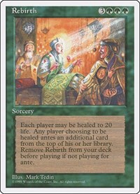 Rebirth, Fourth Edition