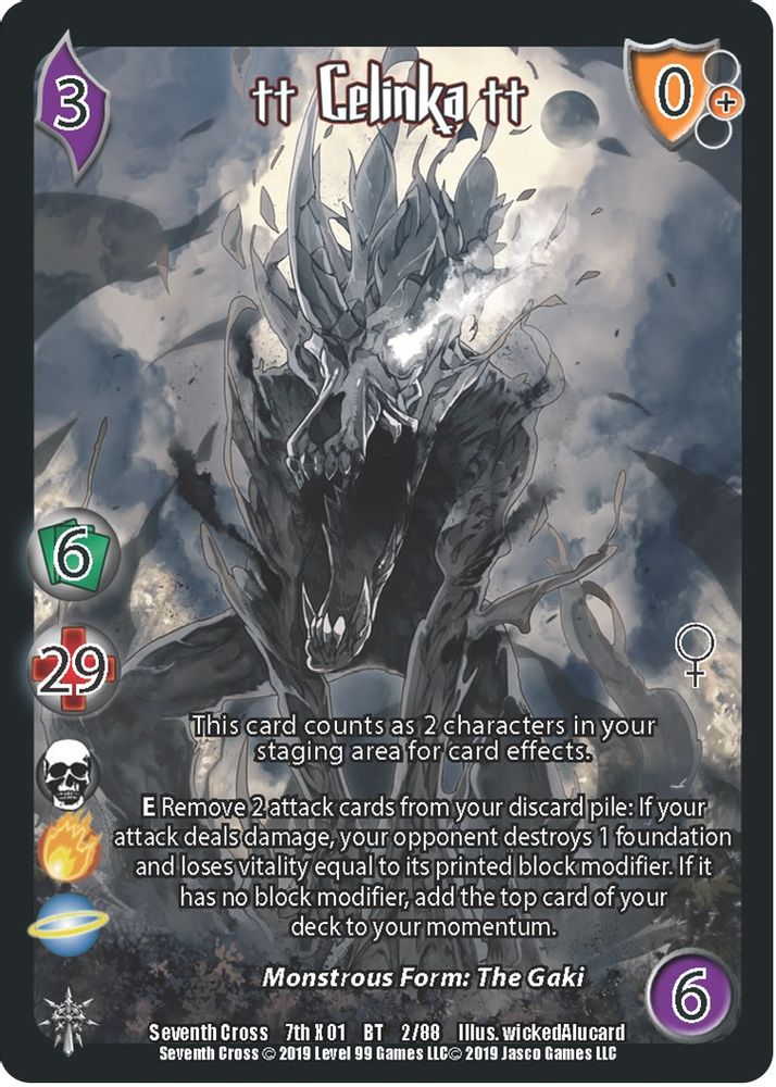 Celinka2, Foil, front