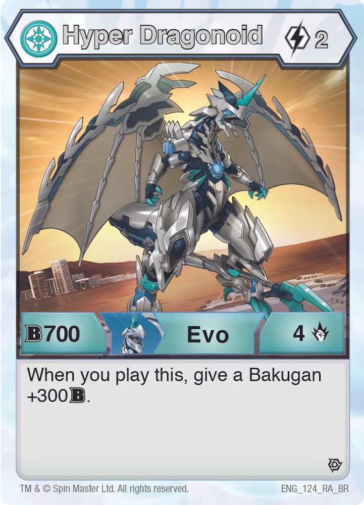 Hyper Dragonoid, Standard, front