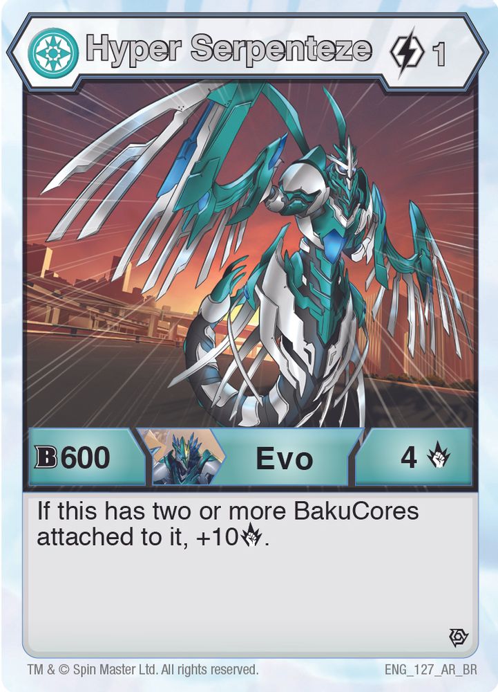 Hyper Serpenteze (127), Standard, front