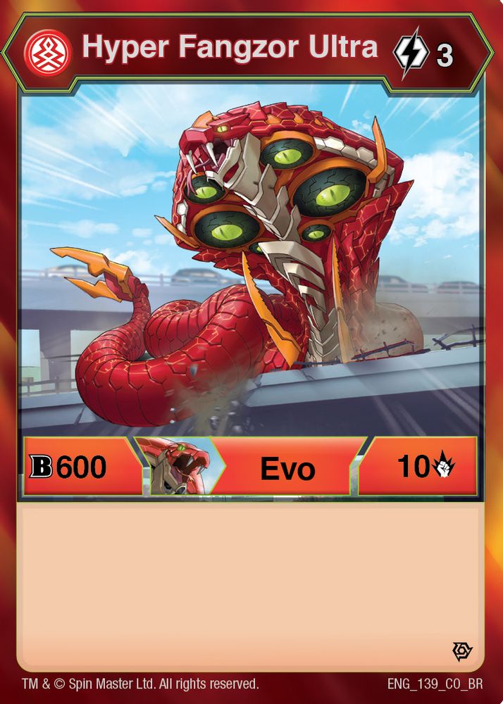 Hyper Fangzor Ultra (139), Standard, front