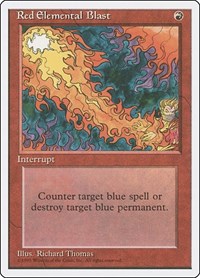 Red Elemental Blast, Fourth Edition