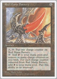Red Mana Battery, Fourth Edition