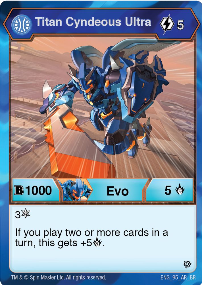 Titan Cyndeous Ultra, Standard, front