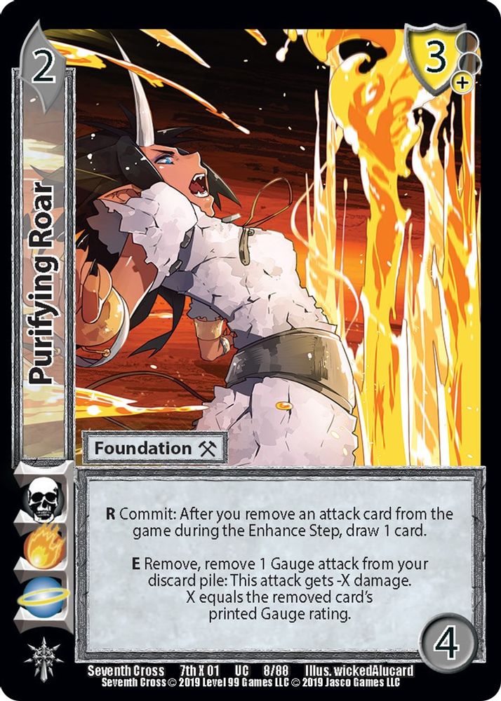 Purifying Roar, Standard, front
