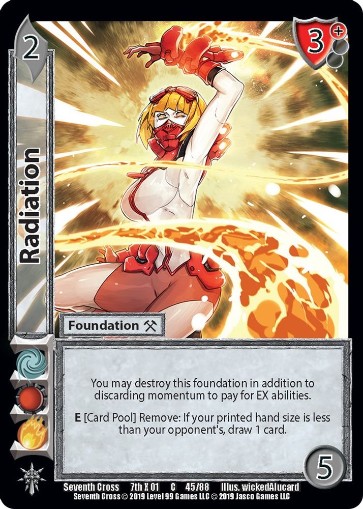 Radiation, Standard, front