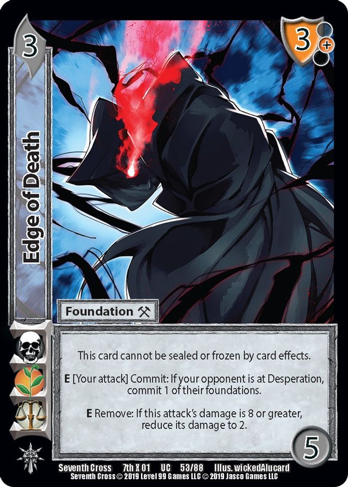 Edge of Death, Standard, front
