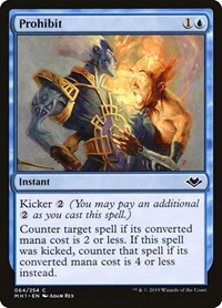 Prohibit, Modern Horizons