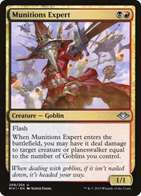 Munitions Expert, Modern Horizons