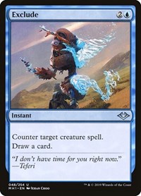 Exclude, Modern Horizons