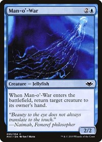 Man-o'-War, Modern Horizons