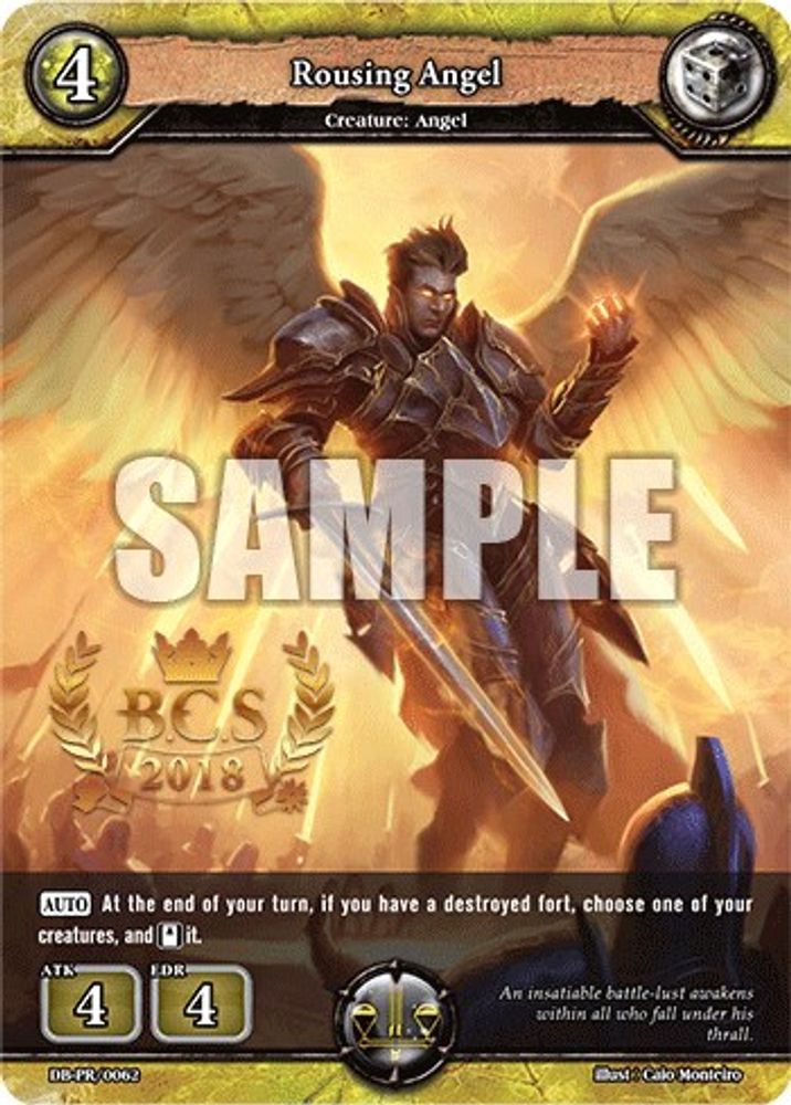 Rousing Angel (BCS 2018), Standard, front