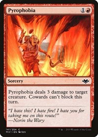 Pyrophobia, Modern Horizons